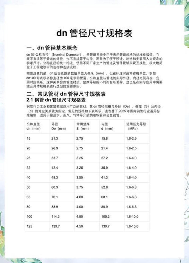 选购管材的那些事